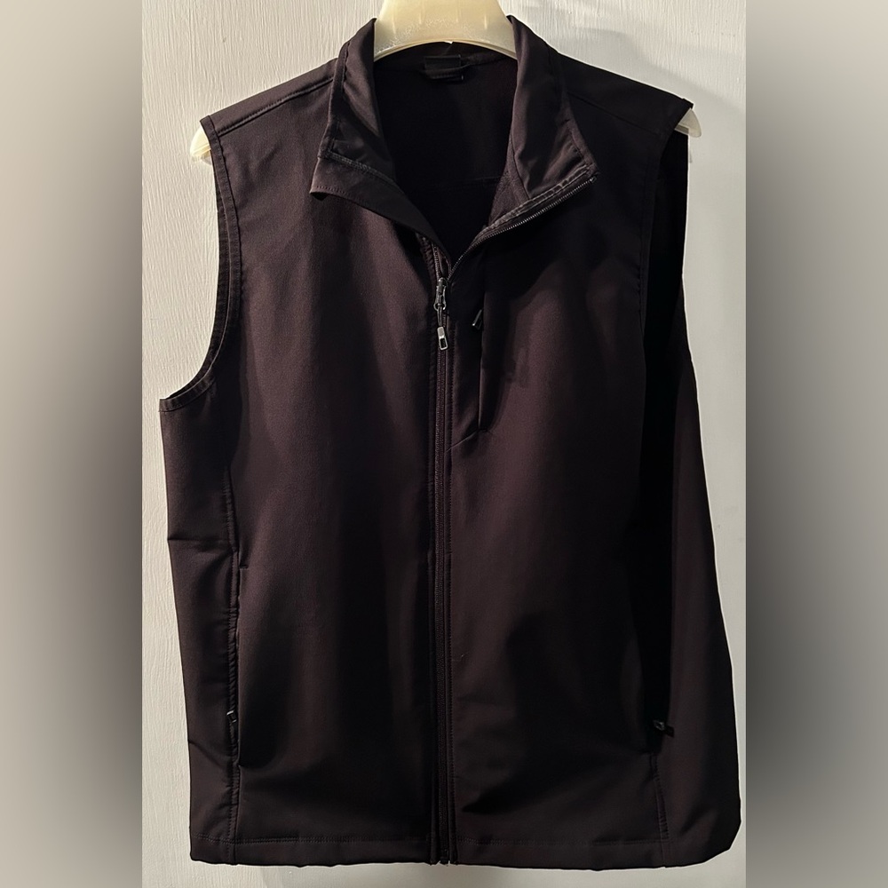 32 Degrees Men's Black Sleeveless Softshell Vest Size M